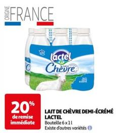 Lait De Chèvre Demi-écrémé