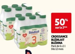 Blédilait - Croissance Blédina