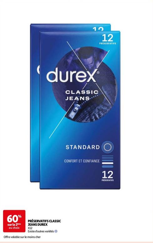 Durex - Préservatifs Classic