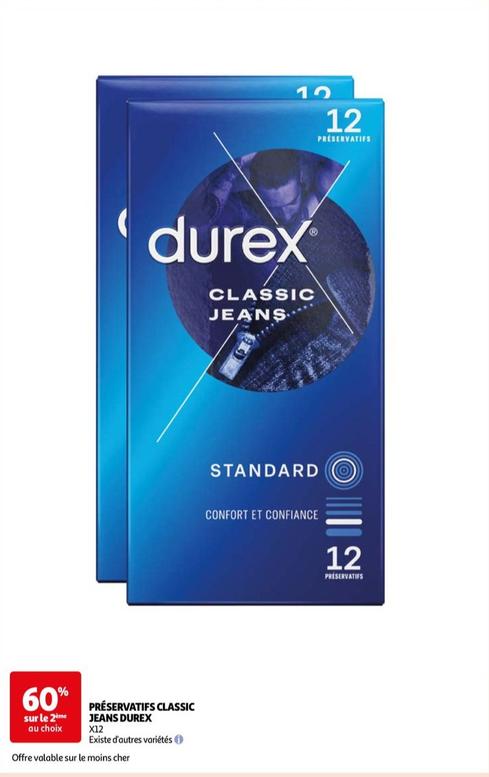 durex - préservatifs classic