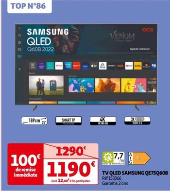 Tv Qled QE75Q60B