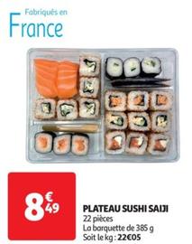 plateau sushi saiji