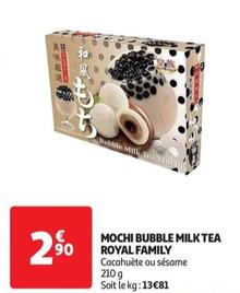 Royal family - mochi bubble milk tea