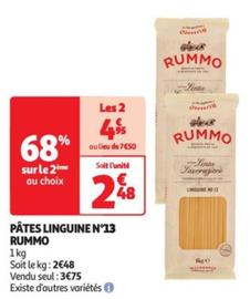 rummo - pâtes linguine n°13