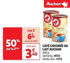 Auchan - Cafe Chicoree Au Lait