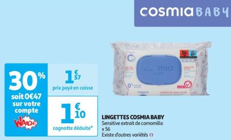 cosmia baby - lingettes