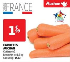 Auchan - carottes