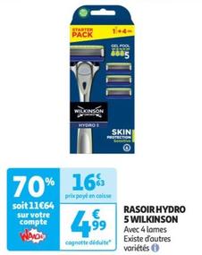 Rasoir Hydro 5 Wilkinson