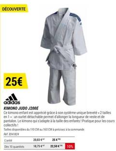 kimono judo j200e