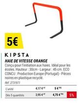 Kipsta - Haie De Vitesse Orange