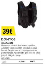 Domyos - Gilet Leste