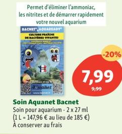 Bacnet - Soin Aquanet offre à 7,99€ sur Maxi Zoo
