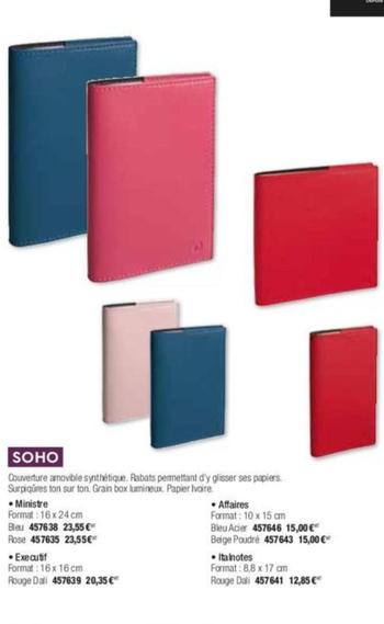 Soho offre à 23,55€ sur Calipage