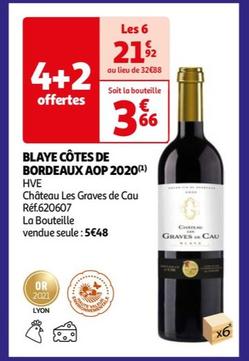Château Les Graves de Cau - Blaye Côtes De Bordeaux Aop 2020