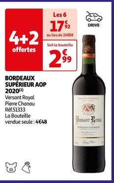 Union de Producteurs de Lugon - Versant Royal Pierre Chanau Bordeaux Supérieur Aop 2020