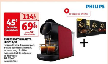 espresso l'or barista LM9012/53
