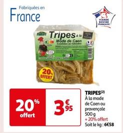 Tripes - A La Mode De Caen Ou Provencale