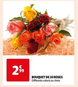 Bouqet De 10 Roses