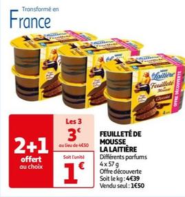 Feuilleté De Mousse La Laitiere