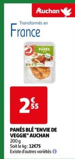 Auchan - Panes Ble "Envie De Veggie"