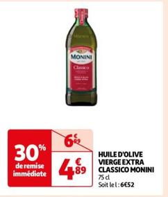 monini - huile d'olive vierge extra classico
