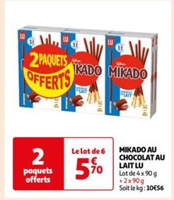 MIKADO AU CHOCOLAT AU LAIT