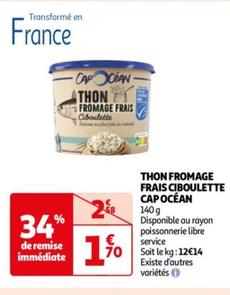 Thon Fromage Frais Ciboulette Ocean