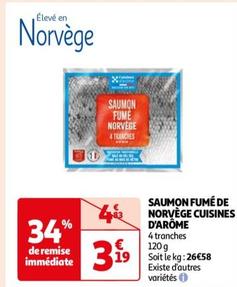 d'arome - saumon fume de norvege cuisines