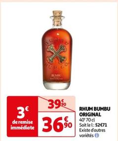 RHUM BUMBU ORIGINAL