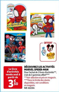 spidey - découvrez les activités marvel spider-man