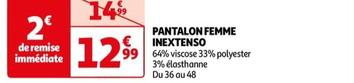 INEXTENSO - PANTALON FEMME