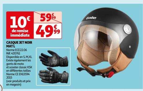 MATL - CASQUE JET NOIR