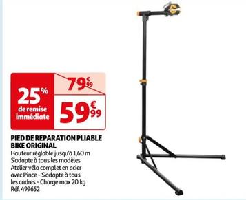 BIKE ORIGINAL - PIED DE REPARATION PLIABLE