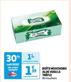 BOÎTE MOUCHOIRS ALOE VERA