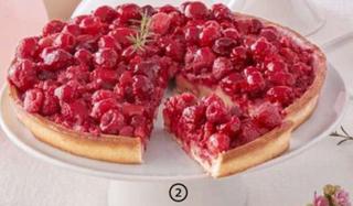 tarte aux framboises