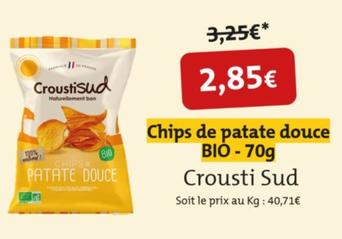 Crousti Sud - Chips De Patate Douce Bio 