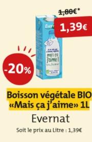 evernat - boisson vegetale bio