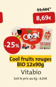 vitabio - cool fruits rouges bio
