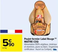 Poulet Fermier Label Rouge