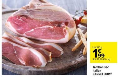 Jambon sec Italien