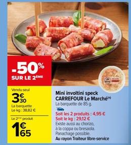 Mini involtini speck