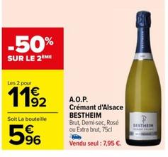 Bestheim - A.O.P. Crémant d'Alsace