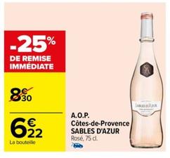 Sables D'azur - A.O.P. Côtes-de-Provence