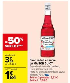 La Maison Guiot - Sirop Réduit En Sucre