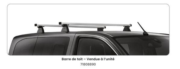 Barre De Toit - Vendue À L'unité 71808890 offre sur Fiat