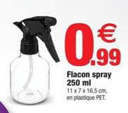 Flacon Spray 250 Ml offre à 0,99€ sur Bazarland