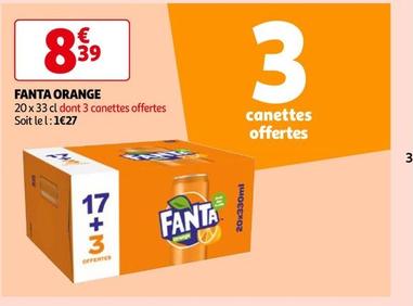 ORANGE offre à 8,39€ sur Auchan
