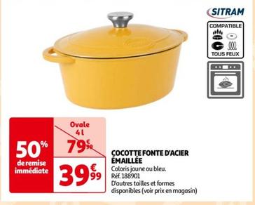 Cocotte Fonte D'acier Émaillée