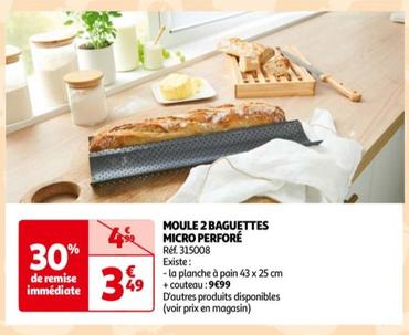 Moule 2 Baguettes Micro Perforé