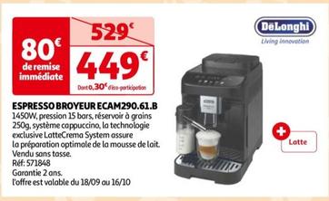 Espresso Broyeur ECAM290.61.B